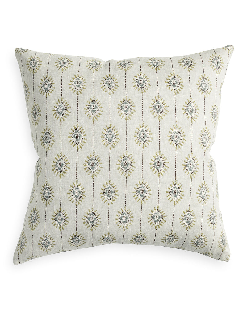 Bombay Celadon Moss Cushion