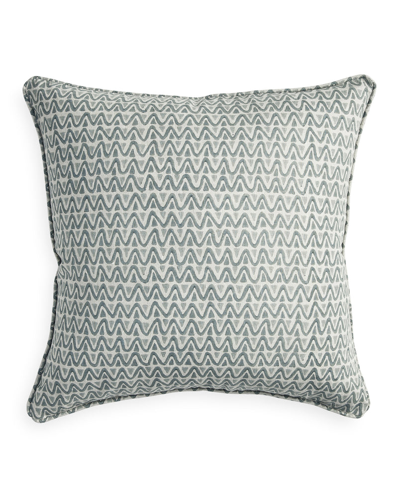 Menorca Celadon Cushion