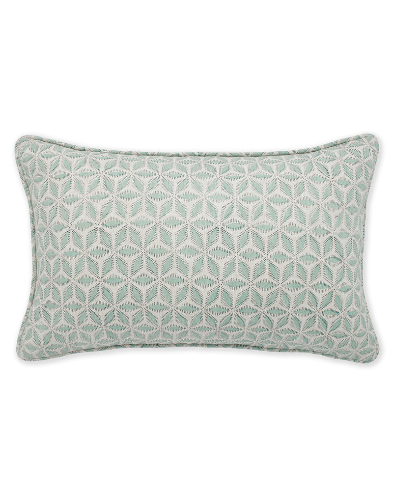 Hanami Light Blue Rectangle Cushion
