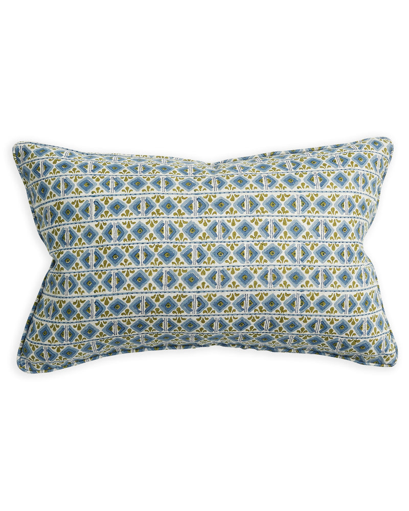 Ishtar Moss Azure Cushion