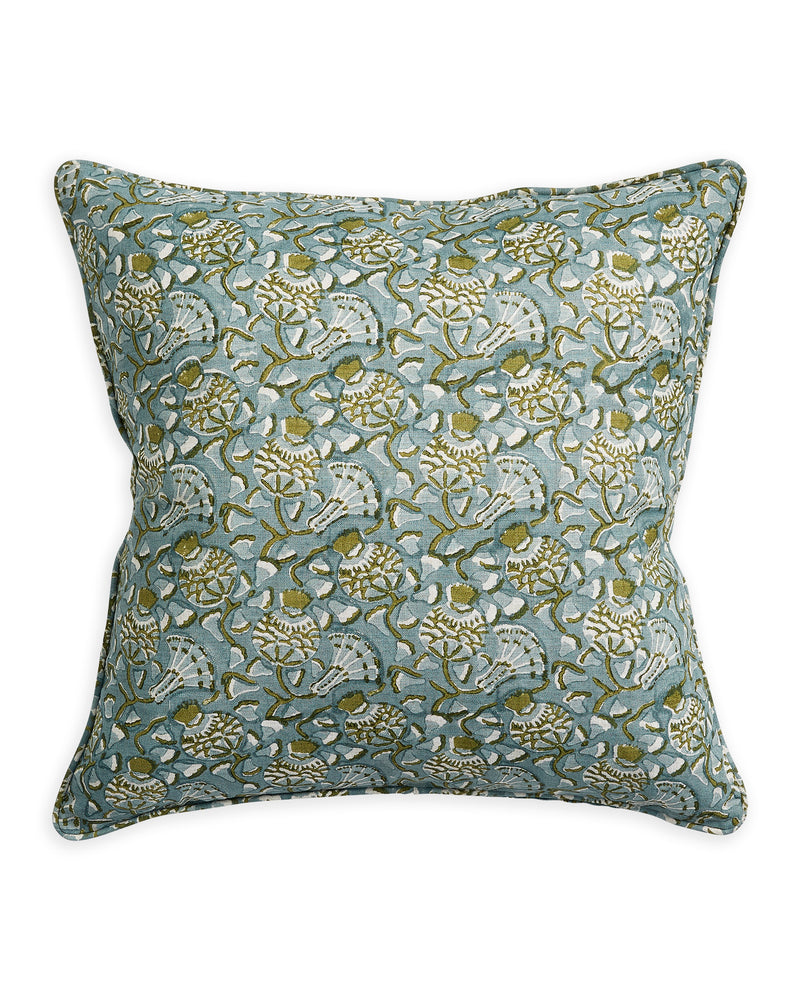 Iznik Celadon Moss Cushion