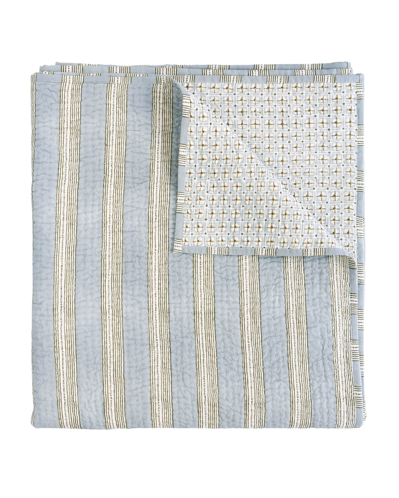 Berber Celadon Quilt in - Quilts - Walter G Australia