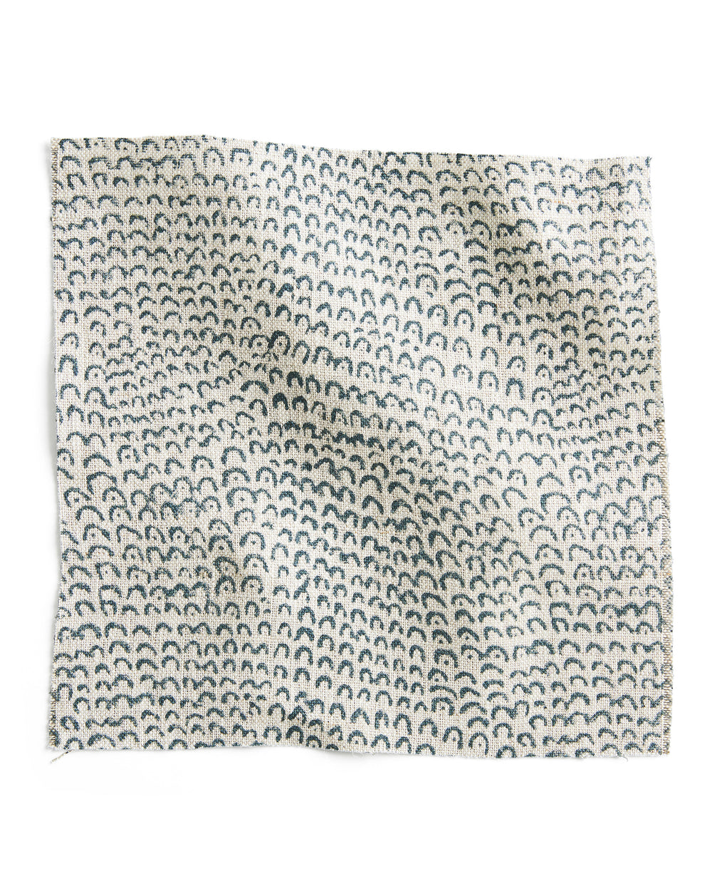 Bungle Bungles Indian Teal linen swatch