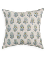 Zardosi Celadon Moss Cushion