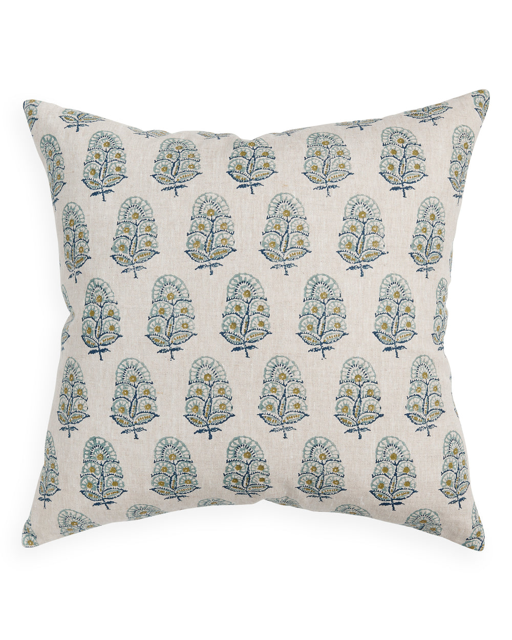 Zardosi Celadon Moss Cushion