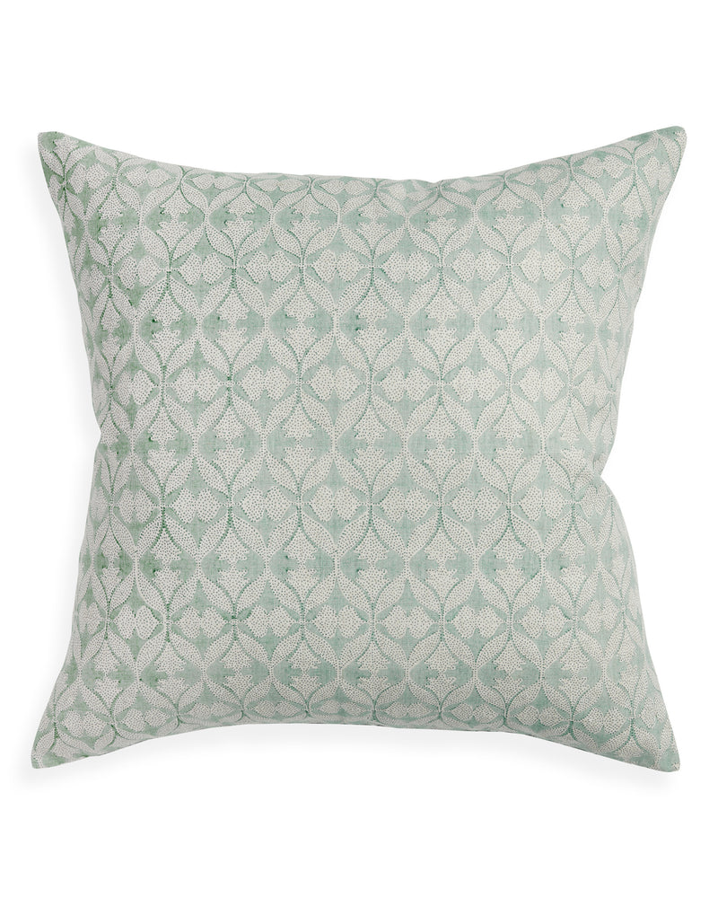 Madhavi Celadon Cushion