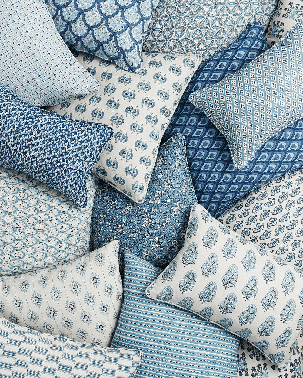 Orvietto Azure Cushion in - Cushions - Walter G Australia