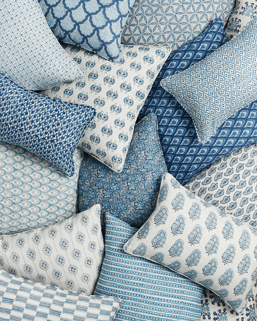 Orvietto Azure Cushion