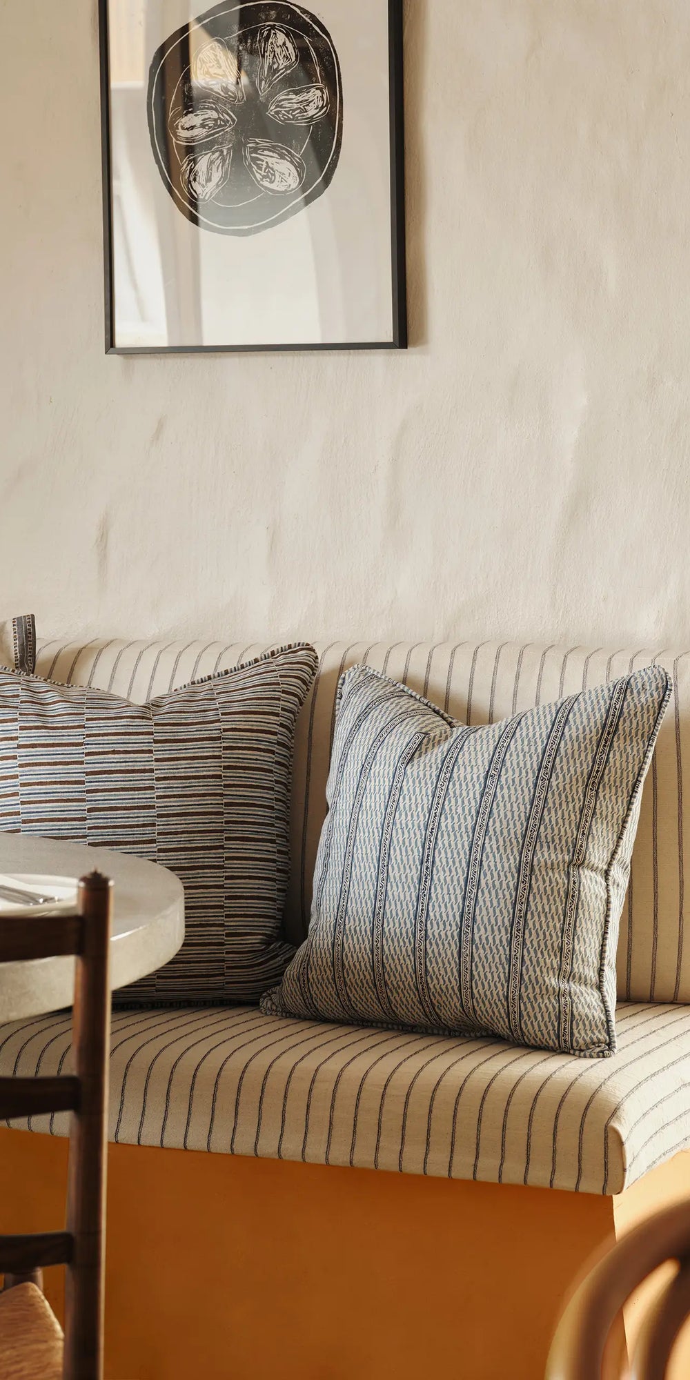 Aliki Azure Cushion