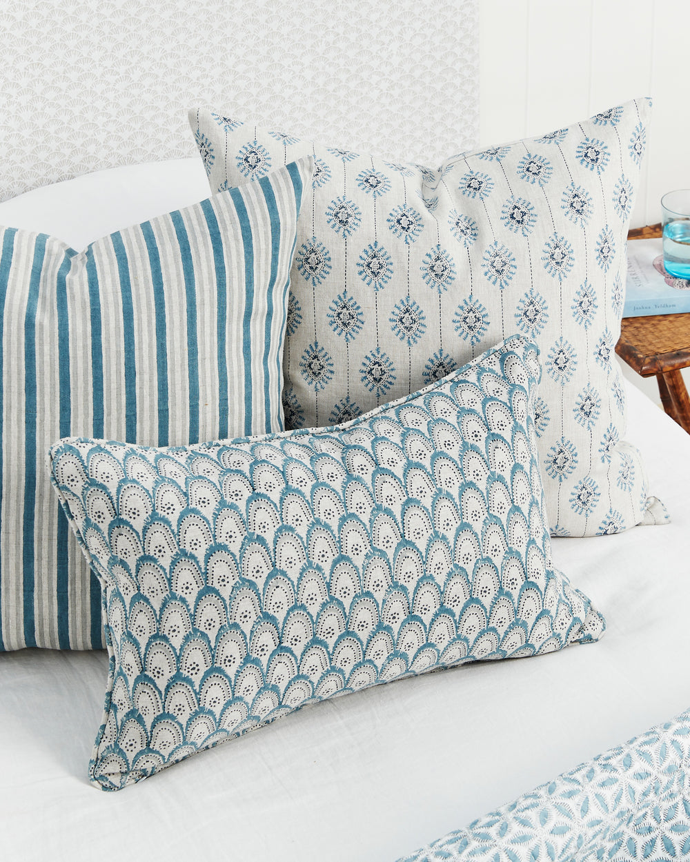 Bombay Azure Cushion