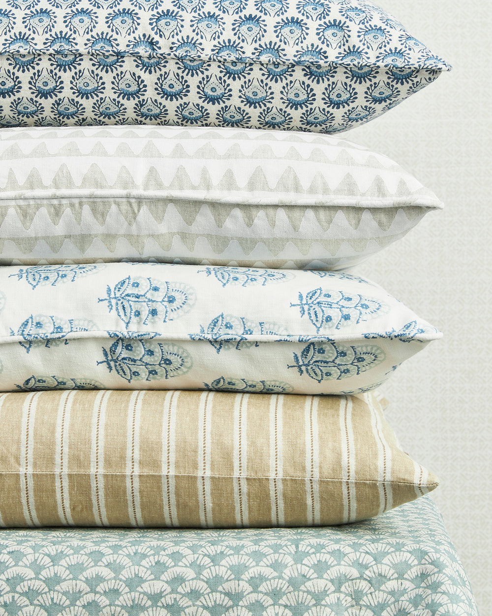 Pyramids Chalk Cushion in - Cushions - Walter G Australia