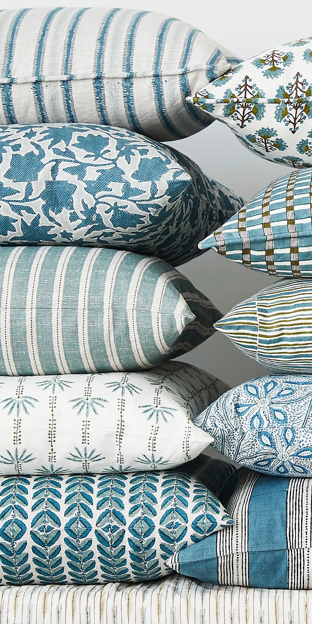 Kalimera Mineral linen cushion 50x50cm