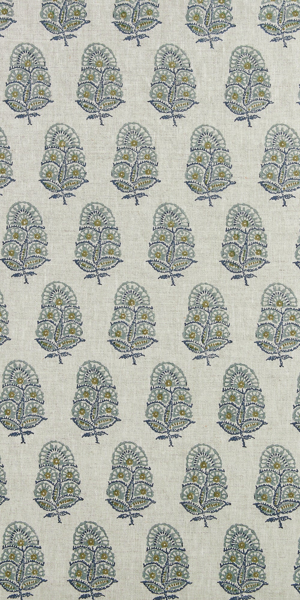 Zardosi Celadon linen in - Fabric - Walter G Australia