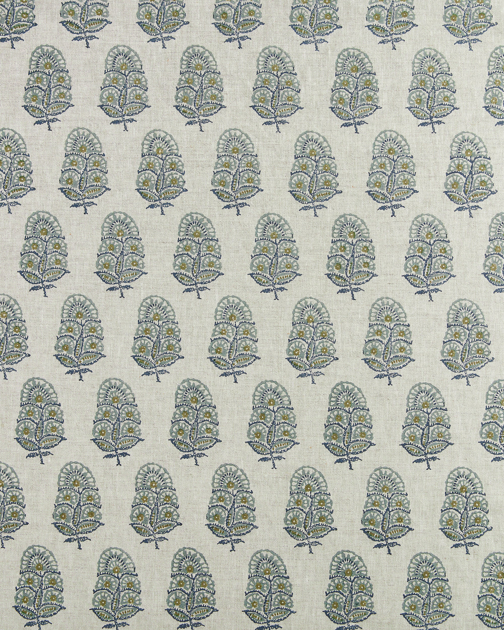 Zardosi Celadon linen in - Fabric - Walter G Australia