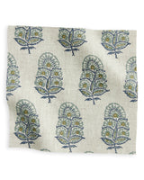 Zardosi Celadon linen swatch