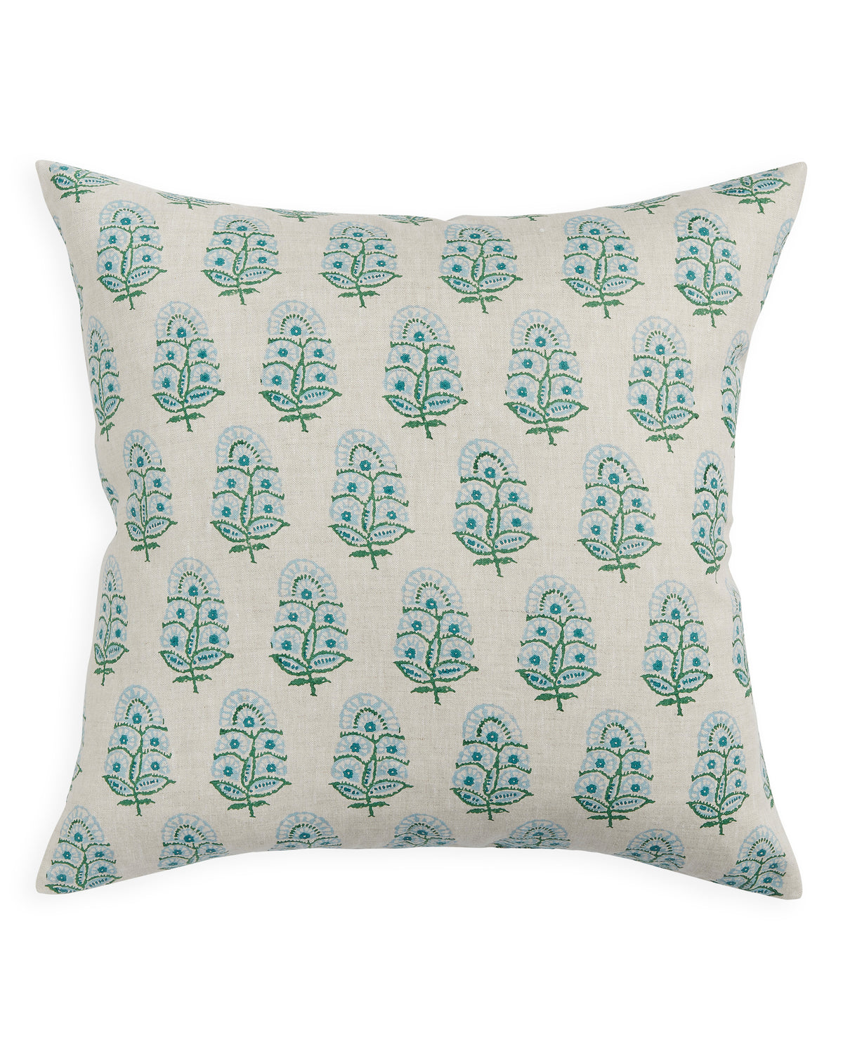 Zardosi Emerald Cushion
