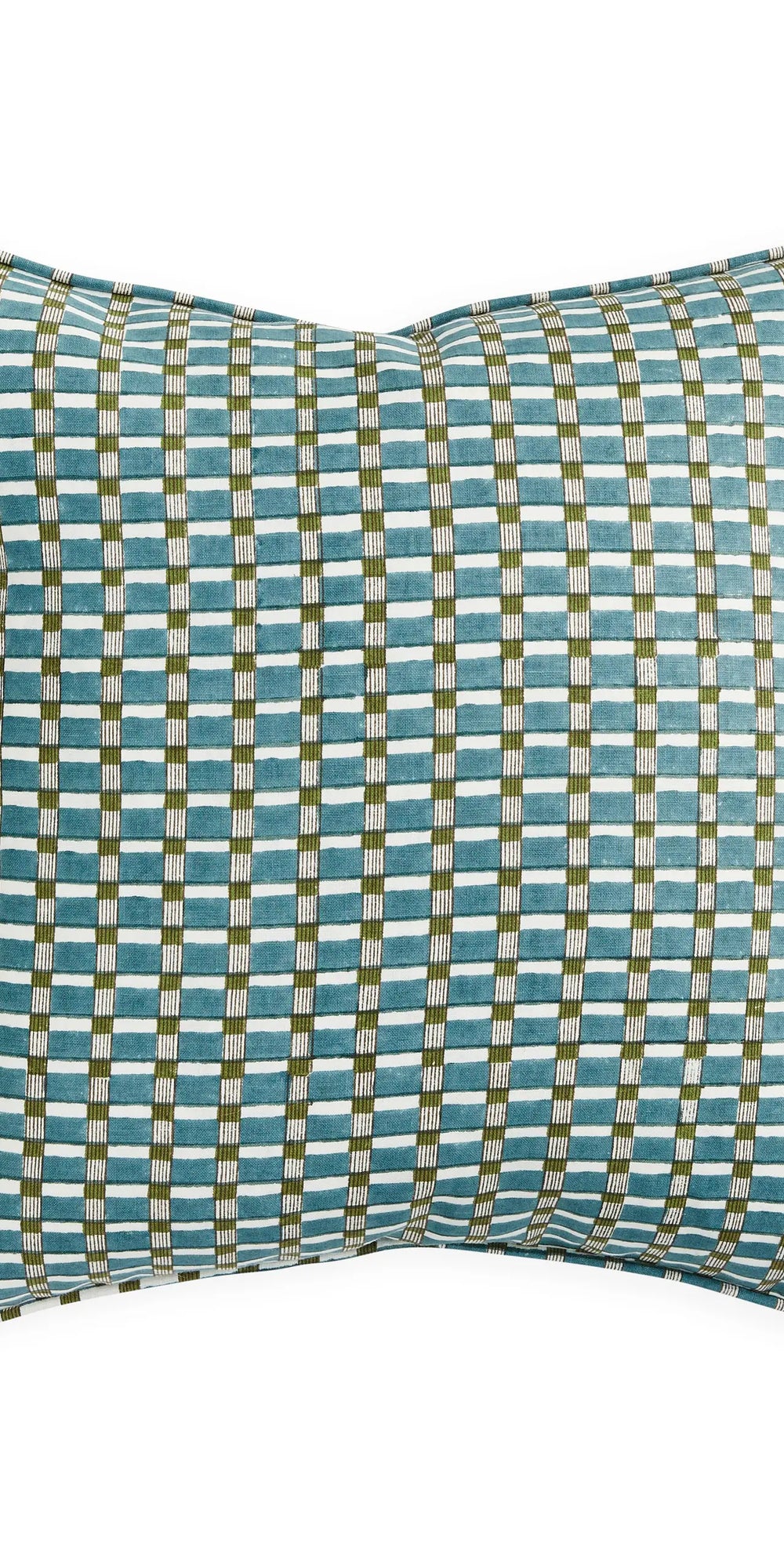 Kos Lagoon linen cushion 50x50cm