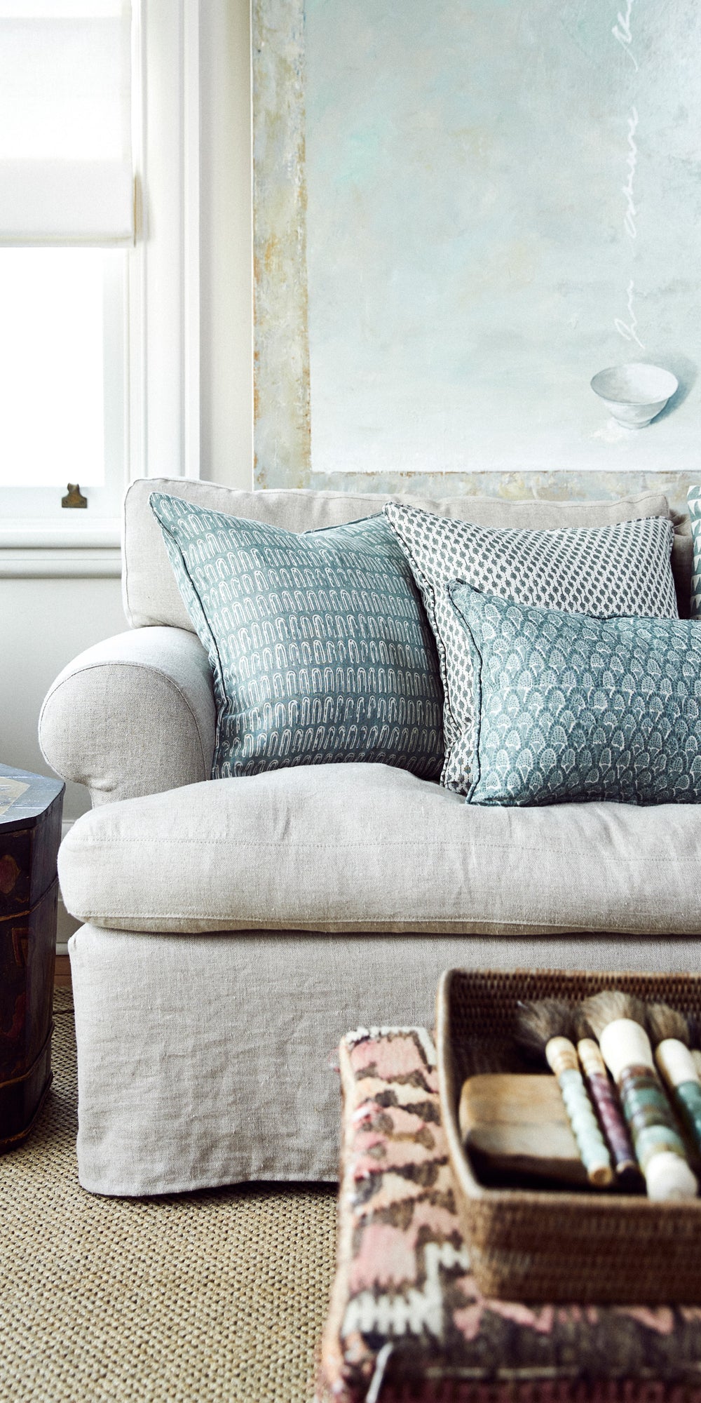 Scopello Celadon Cushion