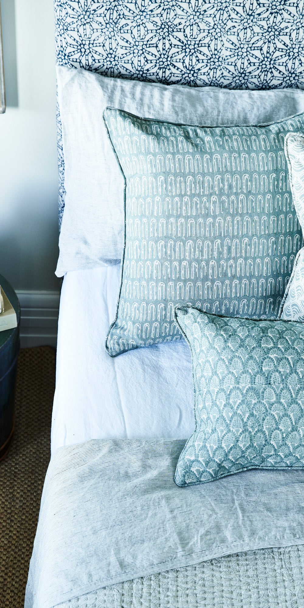 Scopello Celadon Cushion in - Cushions - Walter G Australia