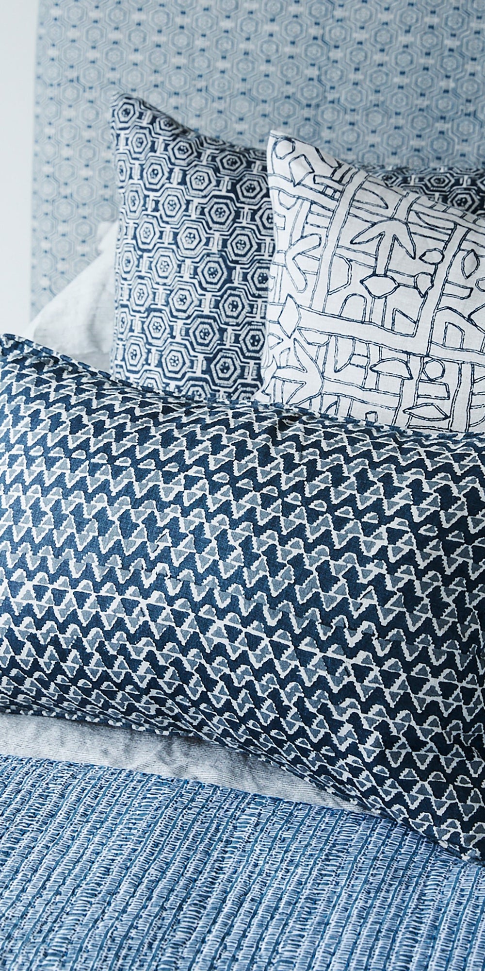 Zaire Indian Teal Cushion in - Cushions - Walter G Australia