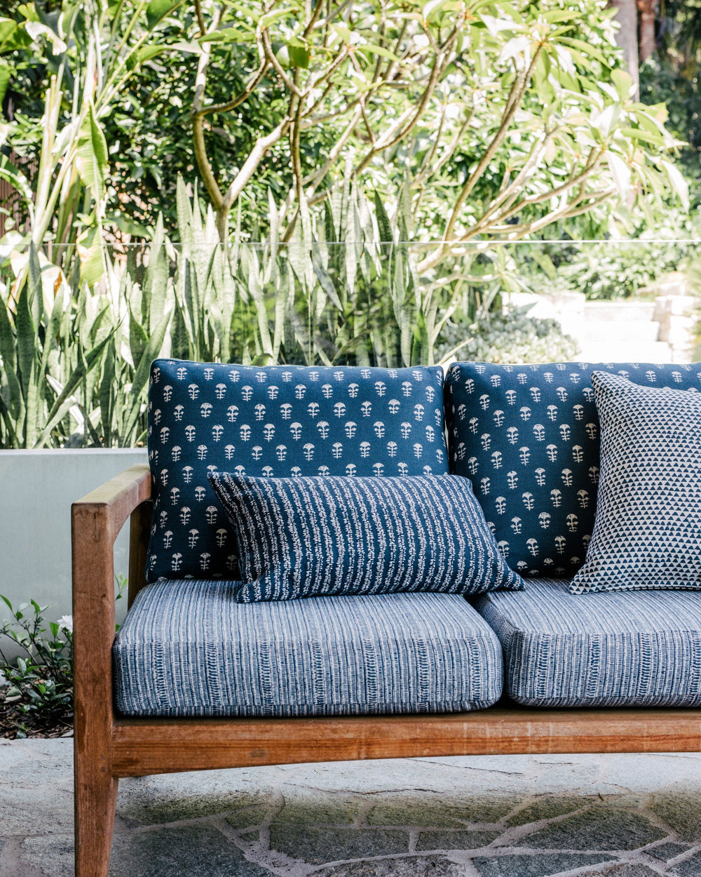 Huts Atlantic Outdoor Cushion in - Cushions - Walter G Australia