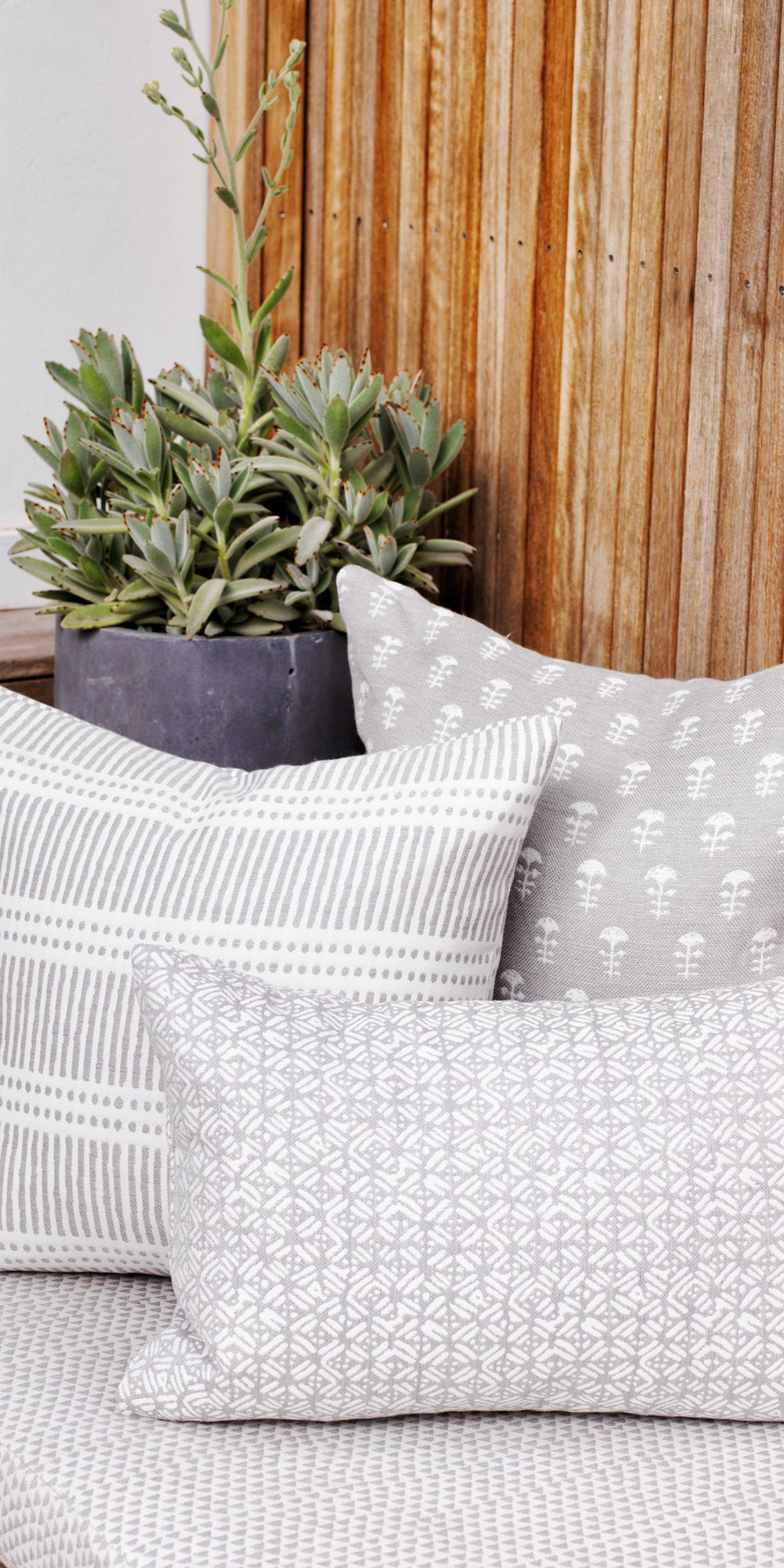 Dash Dot Albatross Outdoor Cushion in - Cushions - Walter G Australia