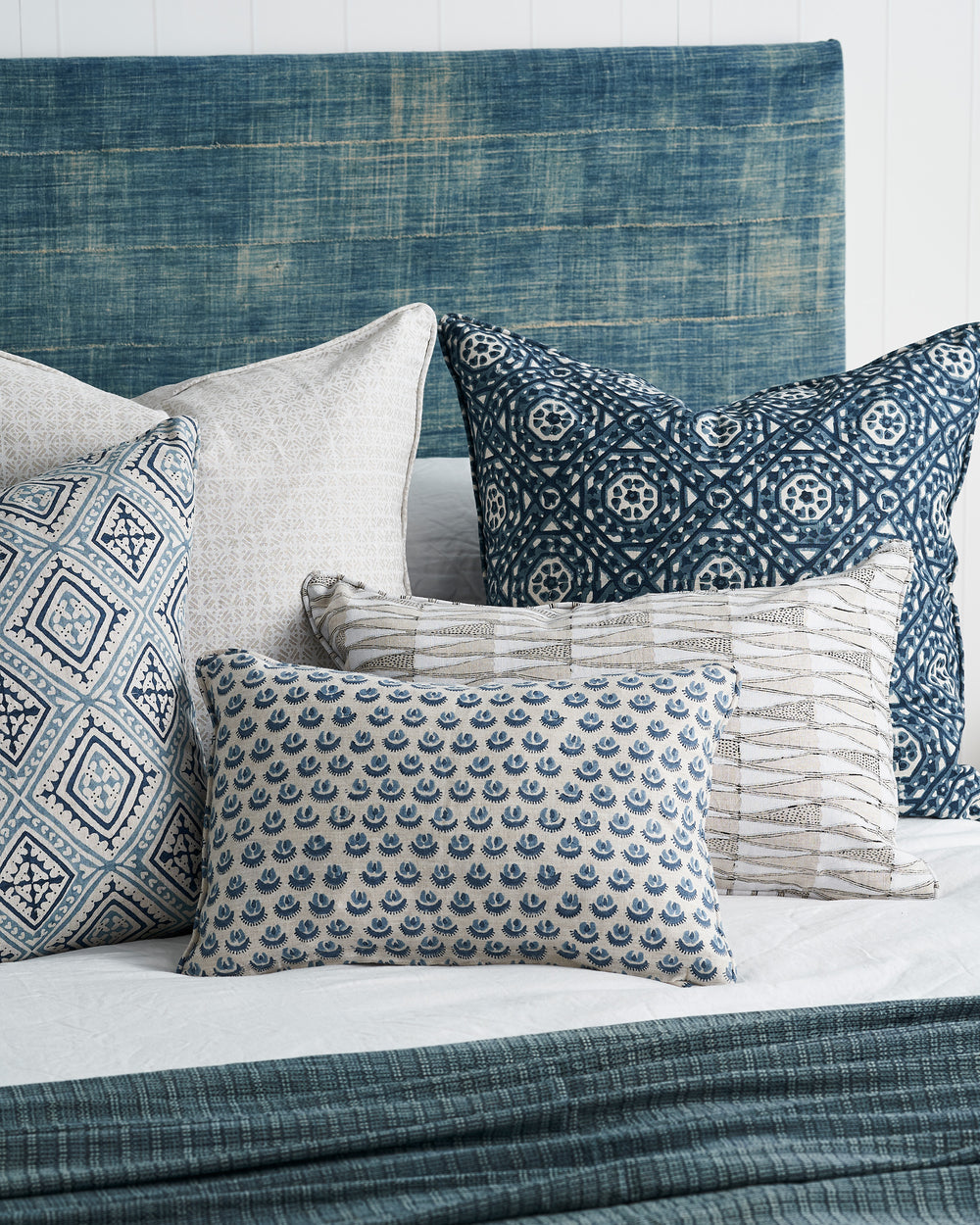 Jaisalmer Denim Cushion
