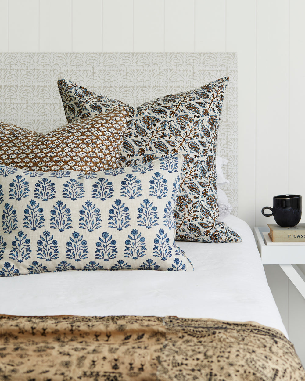 Amer Azure Cushion