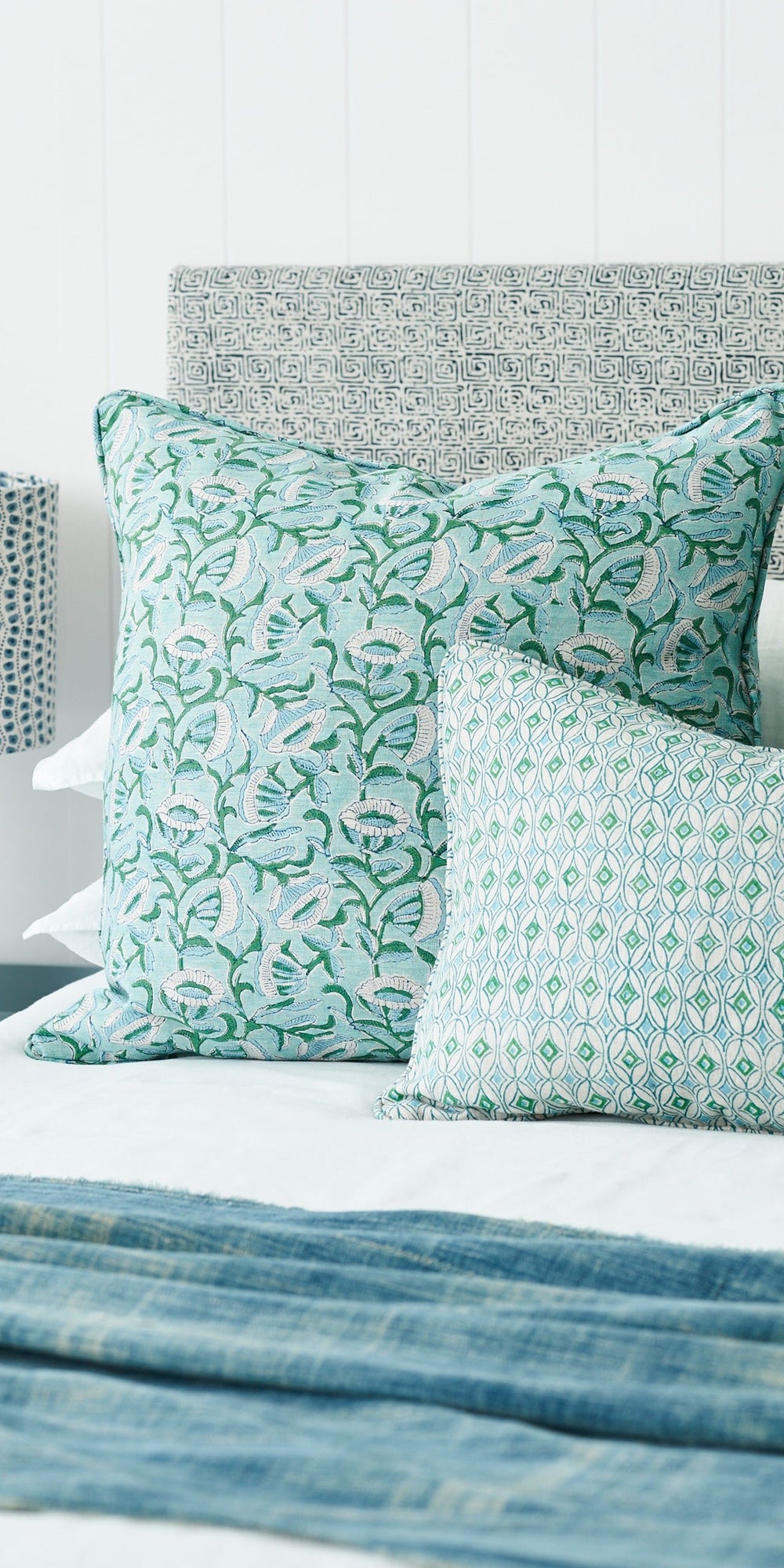 Marbella Emerald Cushion in - Cushions - Walter G Australia
