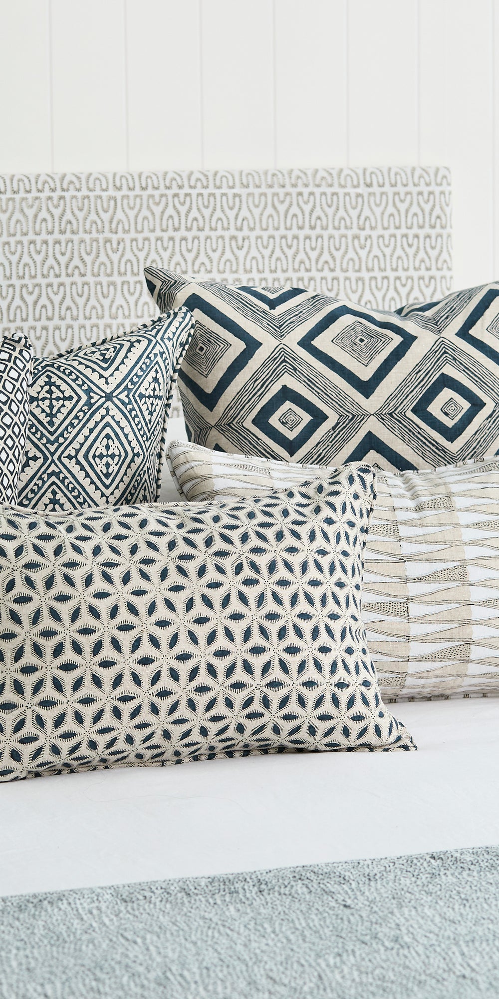 Swazi Ink Cushion in - Cushions - Walter G Australia