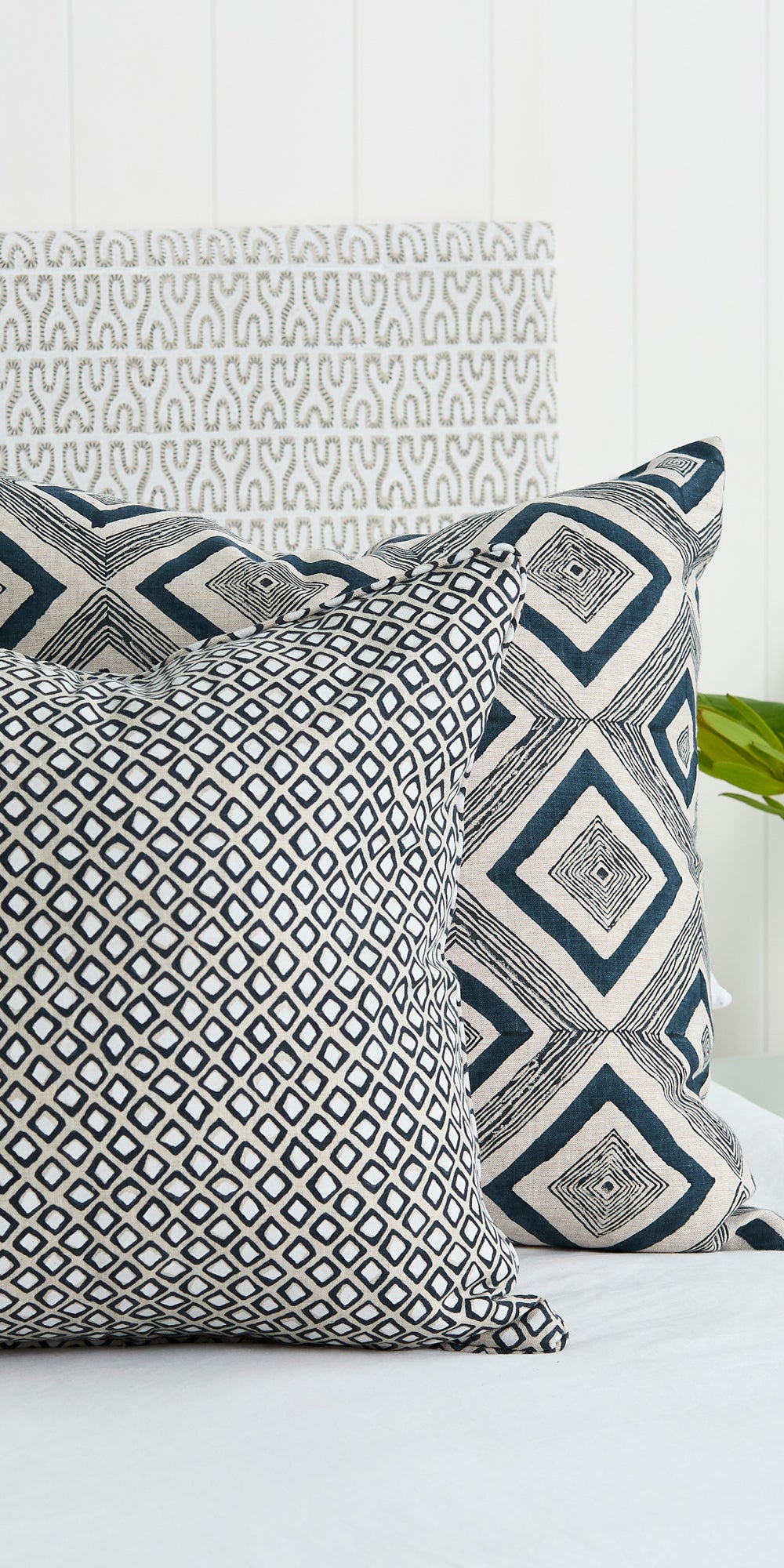 Swazi Ink Cushion in - Cushions - Walter G Australia
