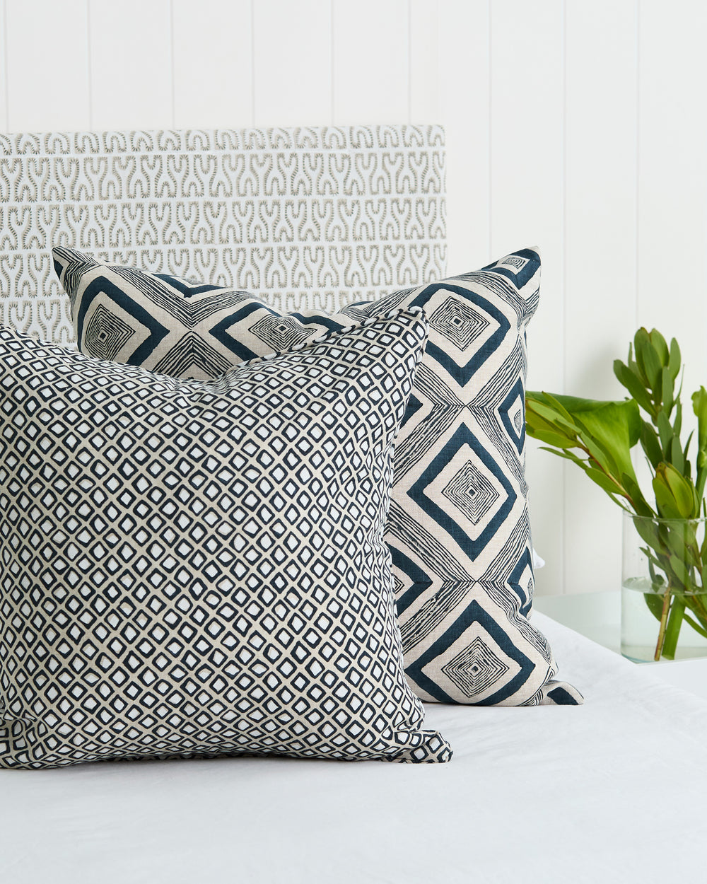 Swazi Ink Cushion in - Cushions - Walter G Australia