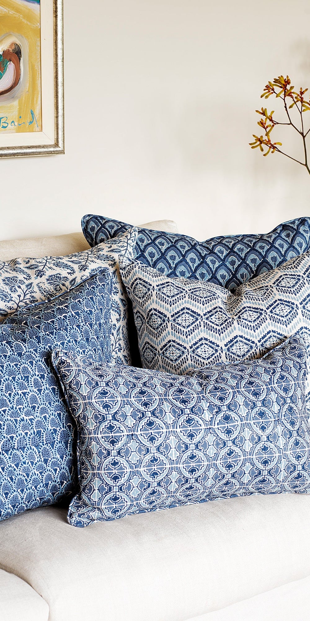 Haveli Riviera Cushion in - Cushions - Walter G Australia