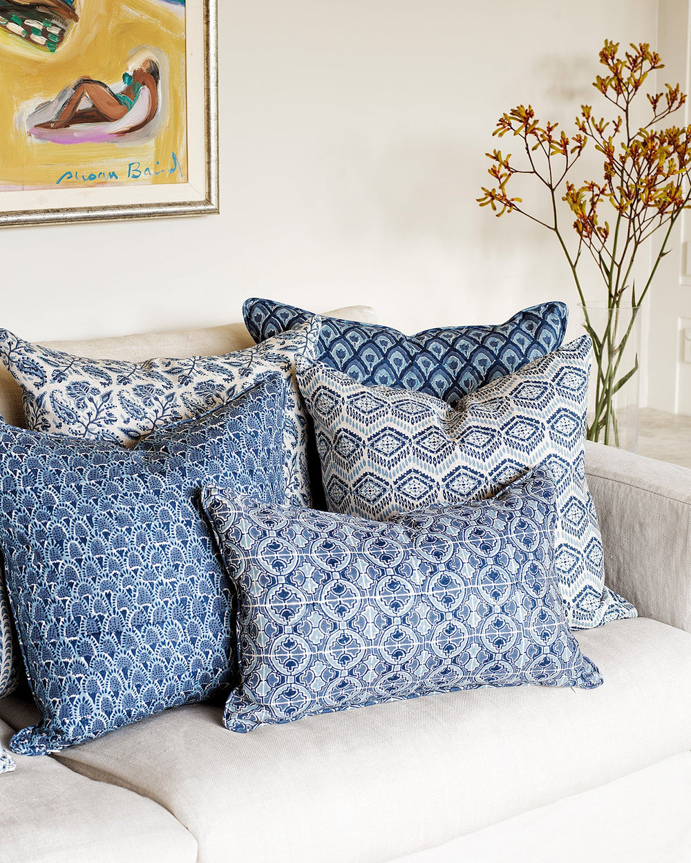 Haveli Riviera Cushion in - Cushions - Walter G Australia