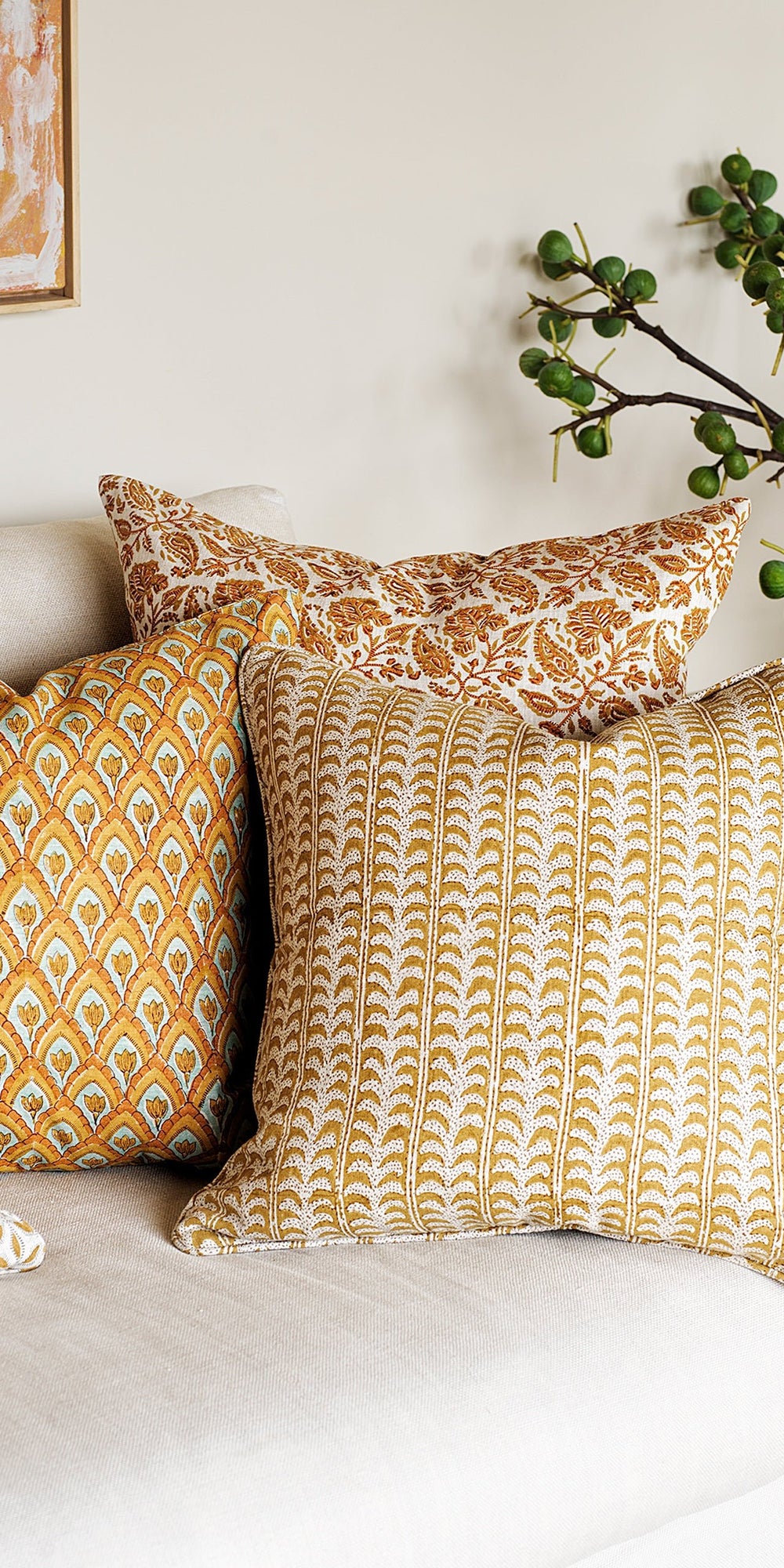 Chintz Spice Cushion in - Cushions - Walter G Australia