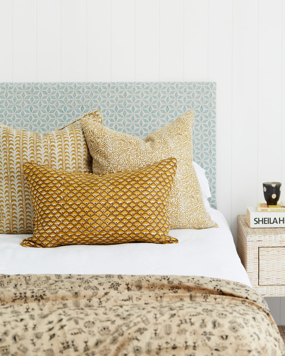 Luxor Saffron Cushion