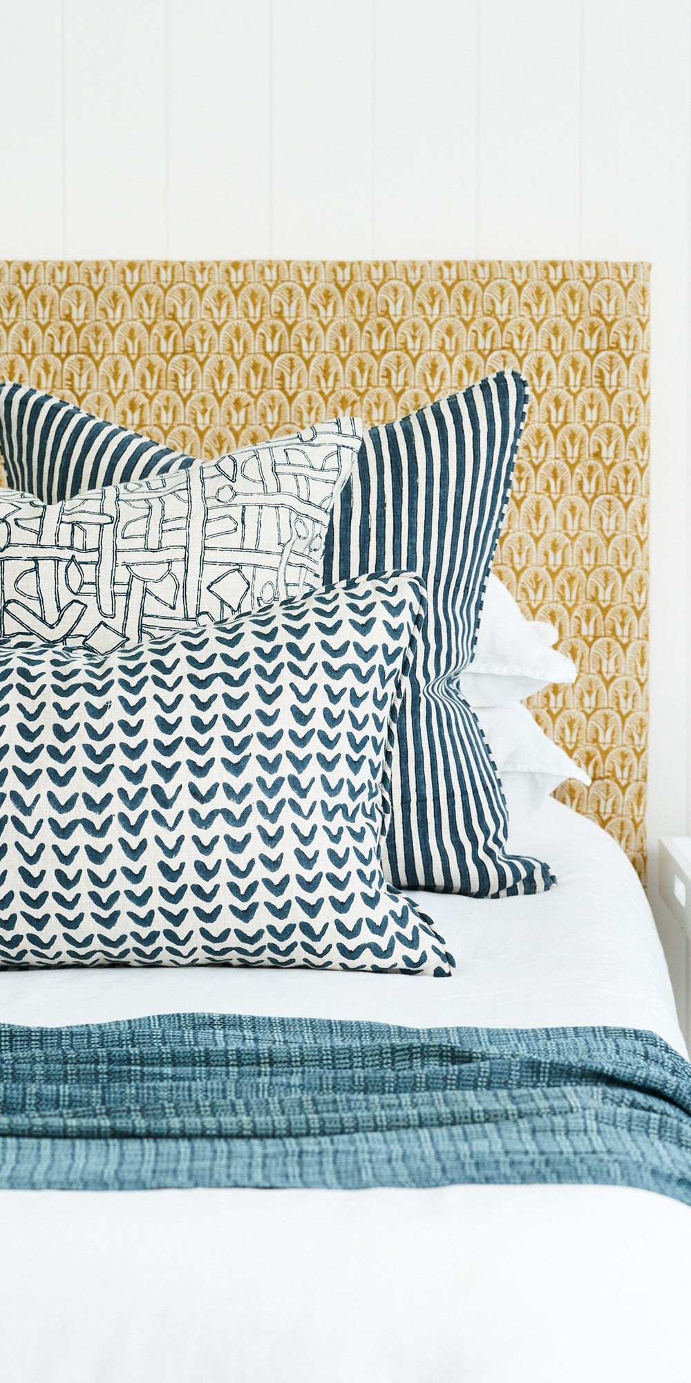 Zaire Indian Teal Cushion in - Cushions - Walter G Australia