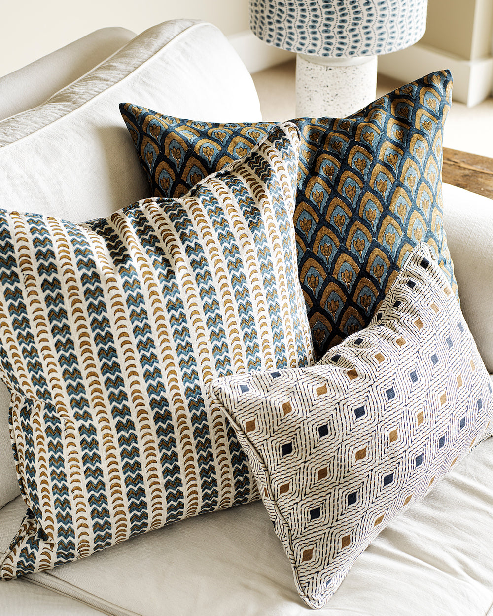 Rambagh Tobacco Cushion