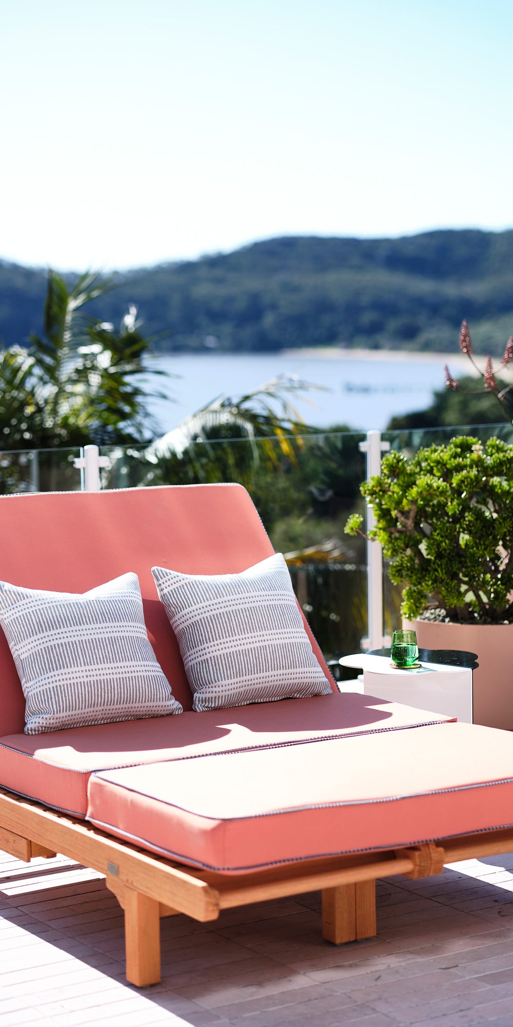 Dash Dot Albatross Outdoor Cushion in - Cushions - Walter G Australia