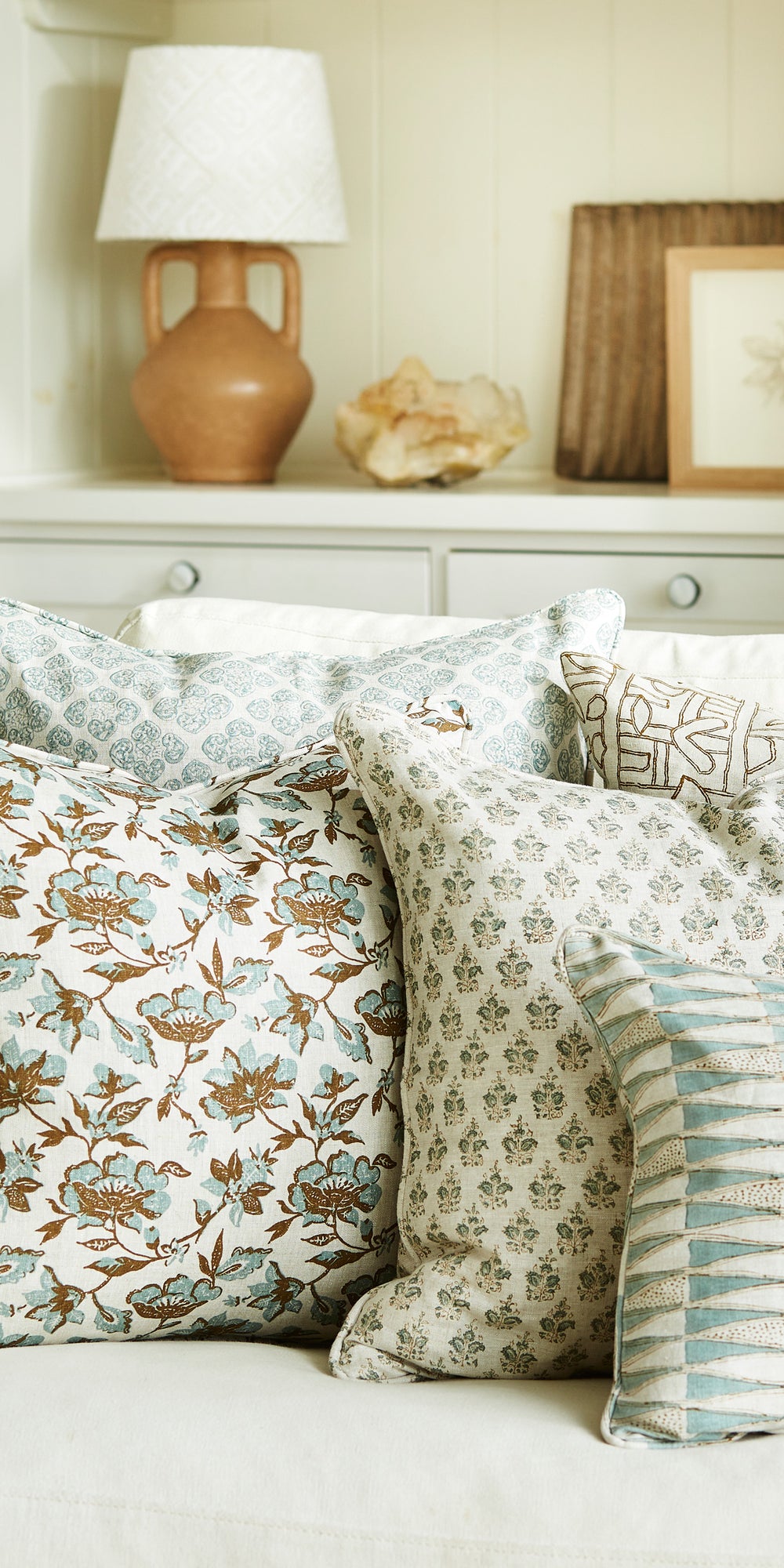 Shanghai Celadon Cushion in - Cushions - Walter G Australia