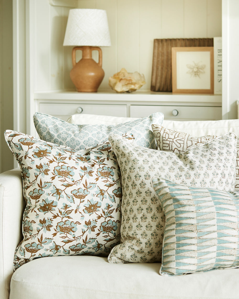Shanghai Celadon Cushion