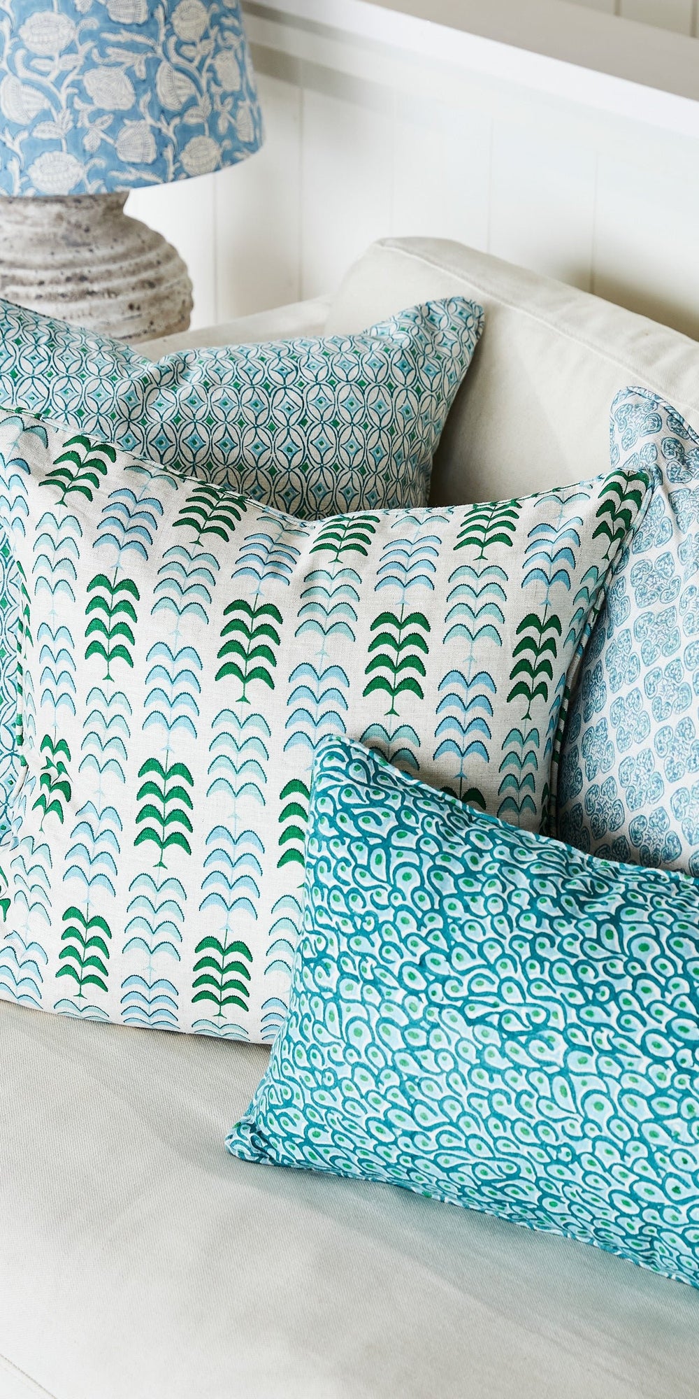 Uzes Emerald Cushion in - Cushions - Walter G Australia