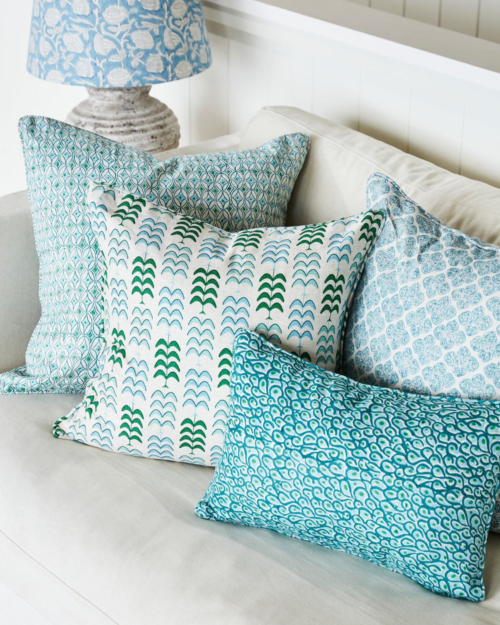 Uzes Emerald Cushion in - Cushions - Walter G Australia