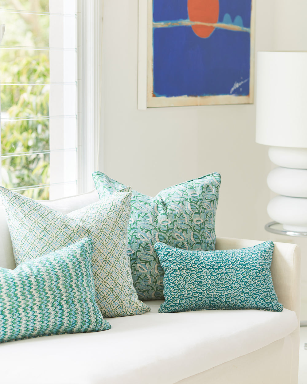 Koshi Emerald Cushion