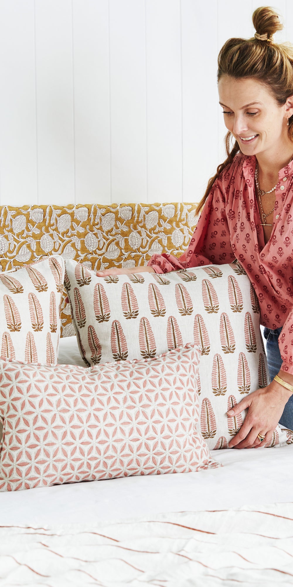 Akola Musk Cushion in - Cushions - Walter G Australia