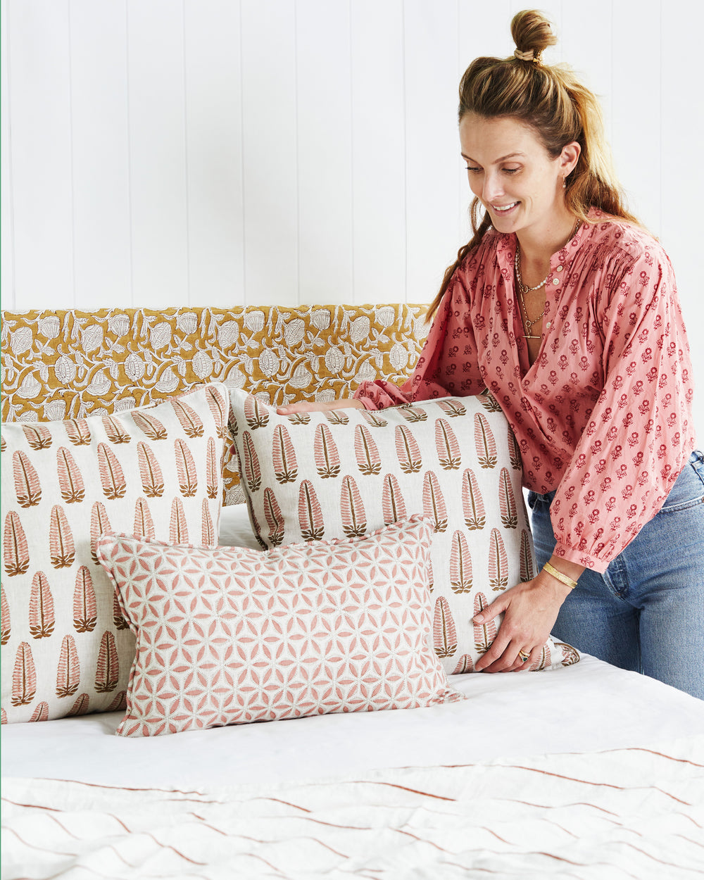 Akola Musk Cushion in - Cushions - Walter G Australia