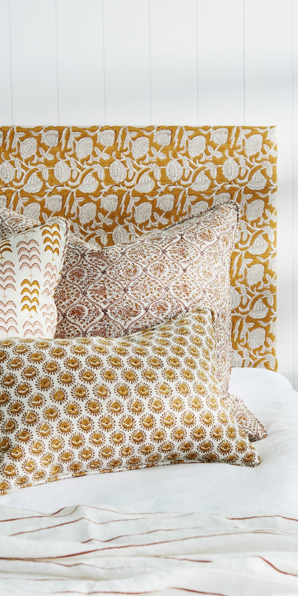 Lyon Saffron Rectangle Cushion in - Cushions - Walter G Australia