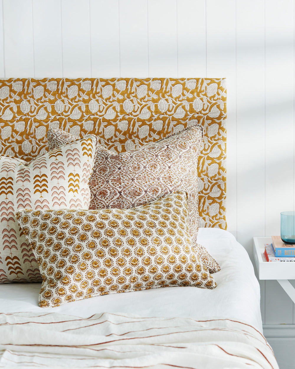 Lyon Saffron Rectangle Cushion in - Cushions - Walter G Australia