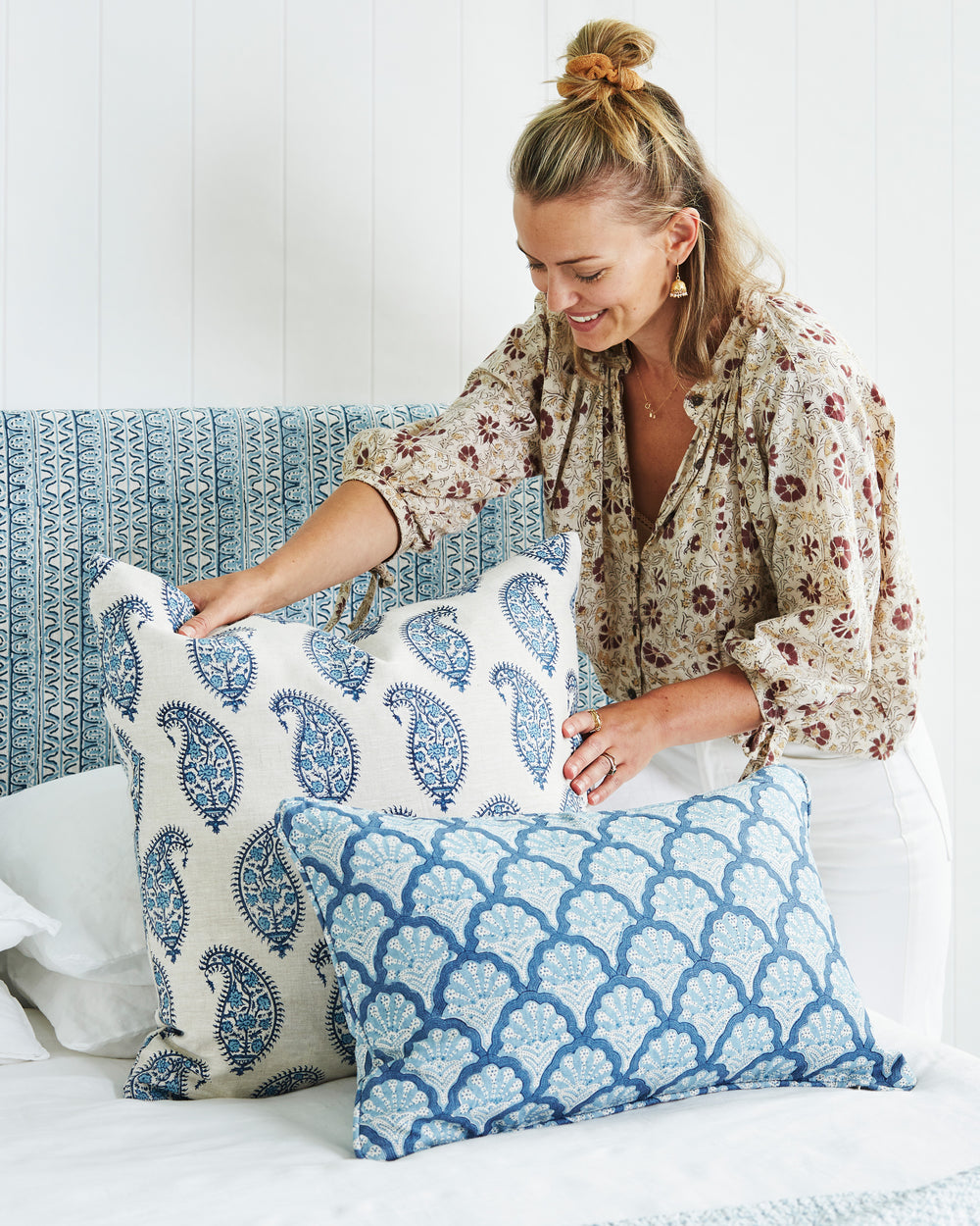 Paisley Riviera Cushion
