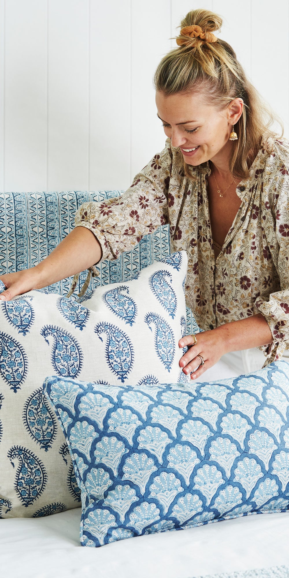 St Tropez Riviera Cushion in - Cushions - Walter G Australia